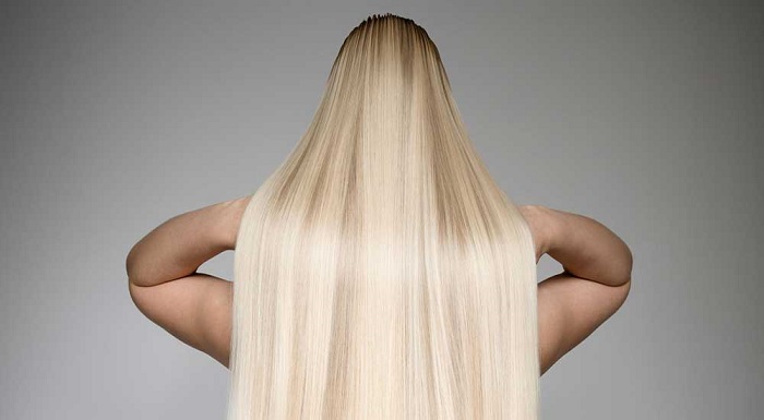 کراتین مو بعد از دکلره